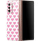 Plush Pink Hearts Galaxy Z Fold2 5G Skin