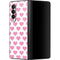 Plush Pink Hearts Galaxy Z Fold3 5G Skin