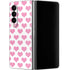 Plush Pink Hearts Galaxy Z Fold4 5G Skin