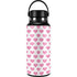 Plush Pink Hearts Hydro Flask 32oz Wide Mouth Skin