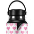 Plush Pink Hearts Hydro Flask 32oz Wide Mouth Skin