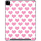 Plush Pink Hearts iPad Pro 12.9in (2020) Clear Case