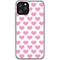 Plush Pink Hearts iPhone 11 Pro Clear Case