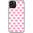 Plush Pink Hearts iPhone 11 Pro Clear Case
