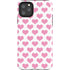 Plush Pink Hearts iPhone 11 Pro Max Impact Case