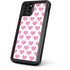 Plush Pink Hearts iPhone 11 Pro Waterproof Case