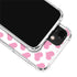 Plush Pink Hearts iPhone 12 Clear Case