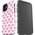 Plush Pink Hearts iPhone 12 Impact Case