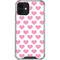 Plush Pink Hearts iPhone 12 Mini Clear Case