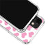 Plush Pink Hearts iPhone 12 Mini Clear Case