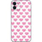 Plush Pink Hearts iPhone 12 Mini Skin