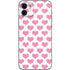 Plush Pink Hearts iPhone 12 Mini Skin