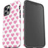 Plush Pink Hearts iPhone 12 Pro Impact Case