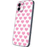Plush Pink Hearts iPhone 12 Skin