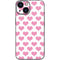 Plush Pink Hearts iPhone 13 Mini Skin
