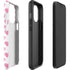 Plush Pink Hearts iPhone 13 Pro Impact Case