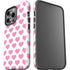 Plush Pink Hearts iPhone 13 Pro Impact Case