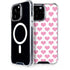Plush Pink Hearts iPhone 13 Pro Max MagSafe Case