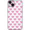 Plush Pink Hearts iPhone 13 Skin