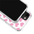 Plush Pink Hearts iPhone 14 Clear Case