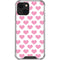 Plush Pink Hearts iPhone 14 Plus Clear Case