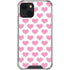 Plush Pink Hearts iPhone 14 Plus Clear Case
