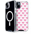 Plush Pink Hearts iPhone 14 Plus MagSafe Case