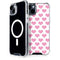 Plush Pink Hearts iPhone 15 Plus MagSafe Case