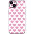Plush Pink Hearts iPhone 15 Plus Skin