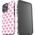 Plush Pink Hearts iPhone 15 Pro Max Impact Case