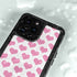 Plush Pink Hearts iPhone 14 Pro Max Waterproof Case
