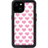 Plush Pink Hearts iPhone 15 Plus Waterproof Case
