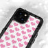 Plush Pink Hearts iPhone 15 Plus Waterproof Case