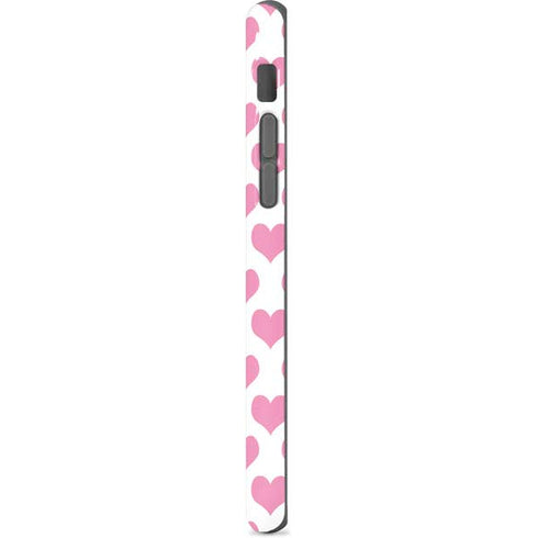 Plush Pink Hearts iPhone 7 Pro Case