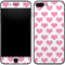 Plush Pink Hearts iPhone 8 Plus Skin