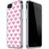 Plush Pink Hearts iPhone SE (2nd & 3rd Gen) Clear Case