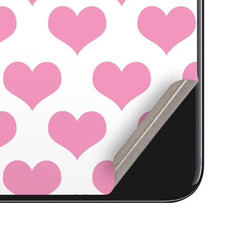 Plush Pink Hearts iPhone SE (2nd & 3rd Gen) Skin