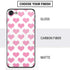 Plush Pink Hearts iPhone SE (2nd & 3rd Gen) Skin