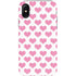 Plush Pink Hearts iPhone X Pro Case