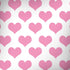 Plush Pink Hearts iPhone X Skin