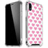 Plush Pink Hearts iPhone XR Clear Case