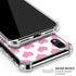 Plush Pink Hearts iPhone XR Clear Case