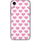 Plush Pink Hearts iPhone XR Skin