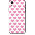 Plush Pink Hearts iPhone XR Skin
