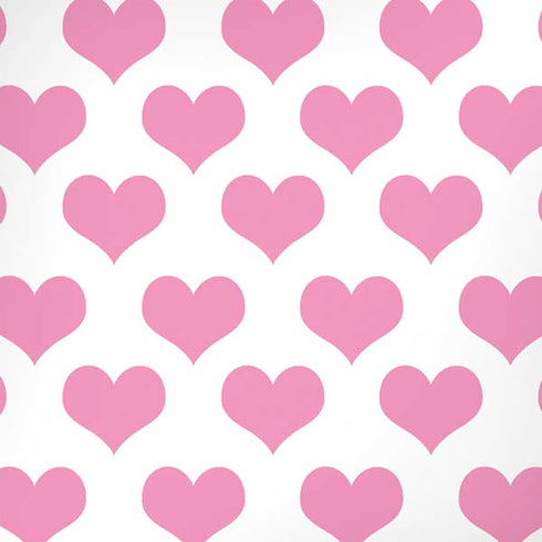 Plush Pink Hearts iPhone XR Skin