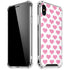 Plush Pink Hearts iPhone XS Max Clear Case