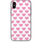 Plush Pink Hearts iPhone XS Skin