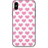 Plush Pink Hearts iPhone XS Skin