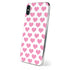 Plush Pink Hearts iPhone XS Skin