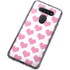 Plush Pink Hearts LG K51/Q51 Clear Case
